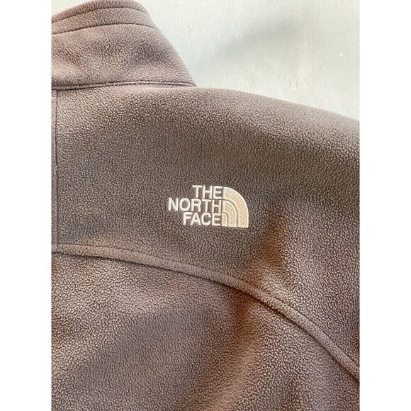 The North Face WindWall Brown/Green Full Zip Fleece Mesh Jacket Women’s Medium - Picture 6 of 12